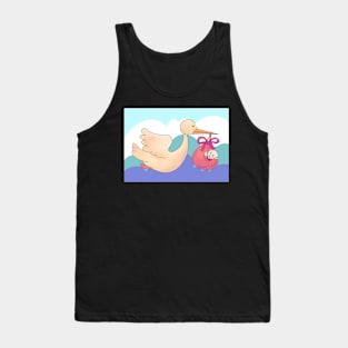 Autumn Stork is bringing the baby to you Tank Top